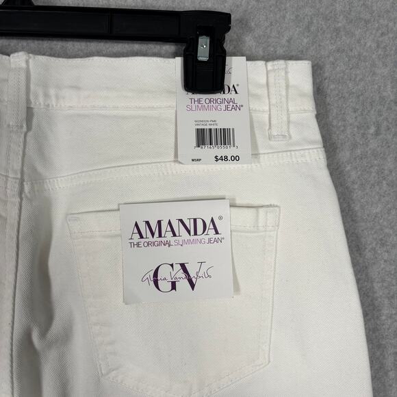 Gloria Vanderbilt Jeans 12‎ Amanda Beach Slimming Shaping Vacation Resort Cruise - Picture 10 of 11